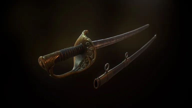 US Foot Officer Sword M1850